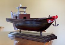 Ghe mũi đỏ Cần Đước