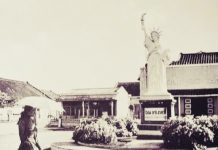 Có một tượng Nữ thần Tự do ở chợ Cần Đước