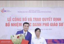 Cần Đước thêm Phó giáo sư người Mỹ Lệ nâng tổng số 9 nhà giáo là GS, PGS.